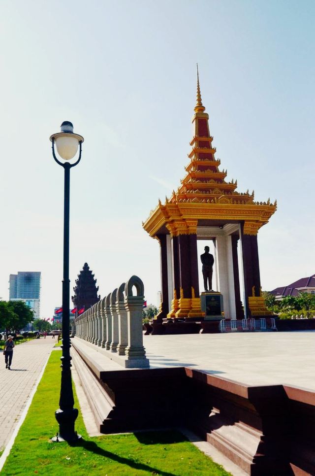 Statue of King Father Norodom Sihanouk