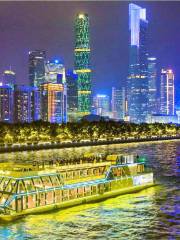 Pearl River Night Cruise  Tianzi Wharf