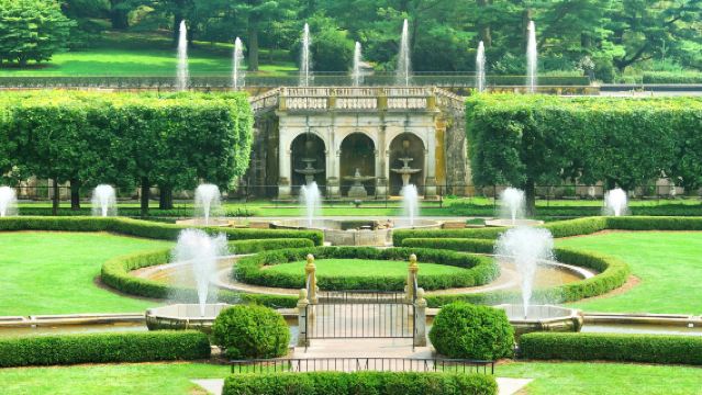 アメリカ・ペンシルベニア州ロングウッド庭園ワンデーツアー【インド寺院+ロングウッド庭園】