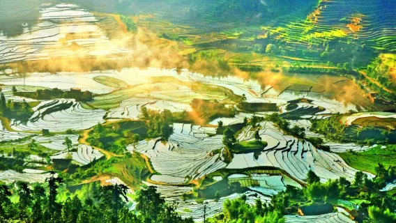 玩水避暑