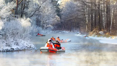 Rafting in Changbai Mountain attraction in Antu