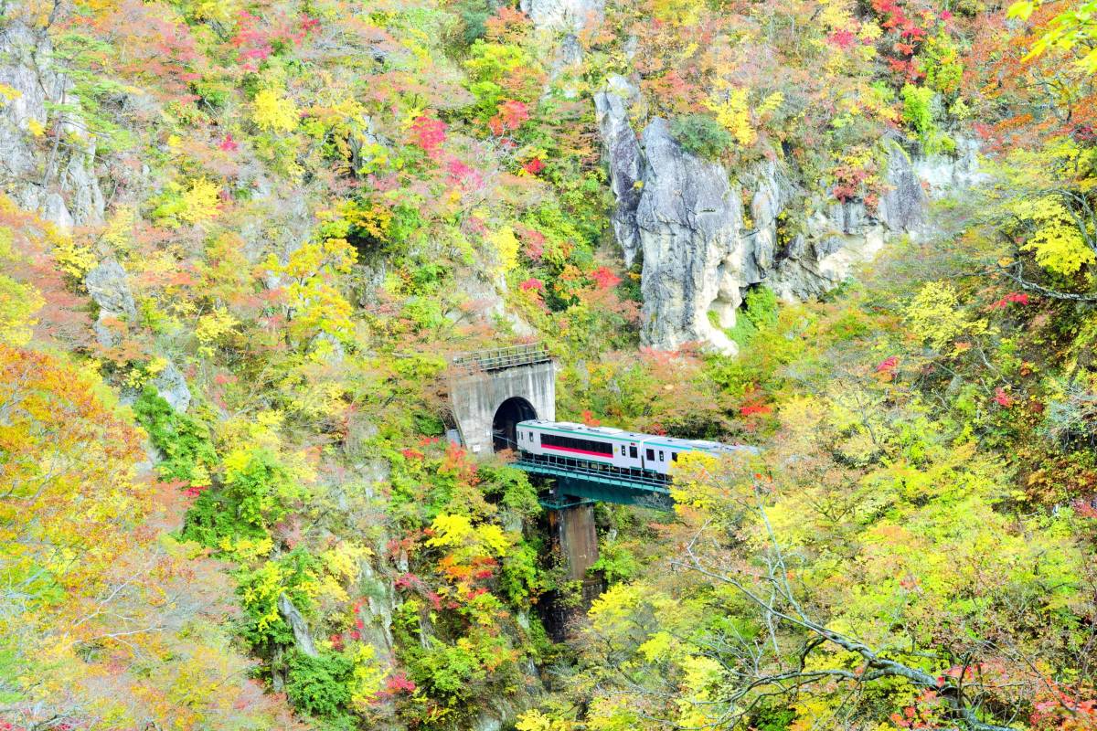 仙台紅葉 | 鳴子峽 (Naruko Gorge)