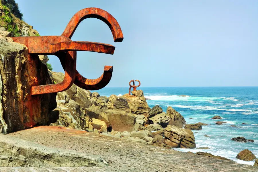 Peine del viento XV (1976) - Escultura de Eduardo Chillida