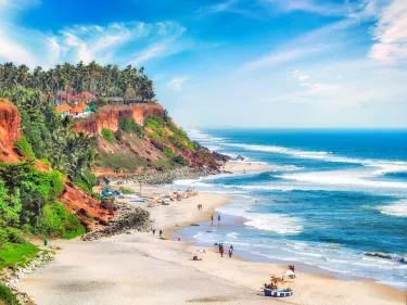 Varkala Beach Hotéis em Thiruvananthapuram