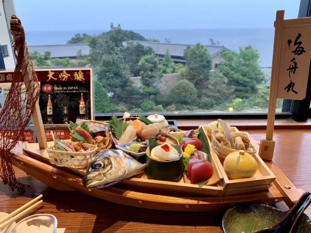 浜千鳥之湯 海舟- 食物篇，每道菜都很精緻，小食吃到飽！