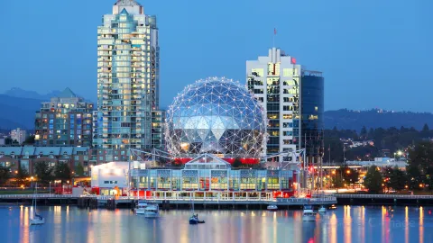 Science World attraction in Canada