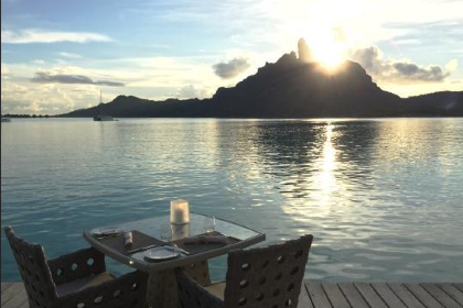 Lagoon Restaurant at The St. Regis Bora Bora Resort