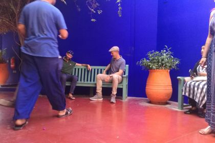 Cafe Jardin Majorelle Marrakech