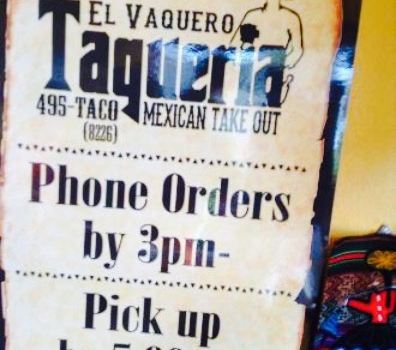 El Vaquero Taqueria