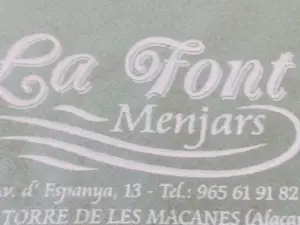 La Font Menjars