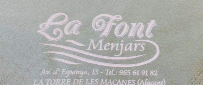 La Font Menjars