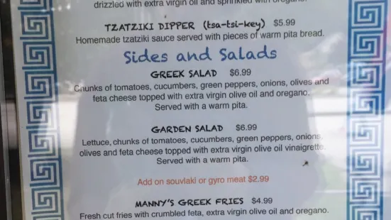 Manny's Greek Grill
