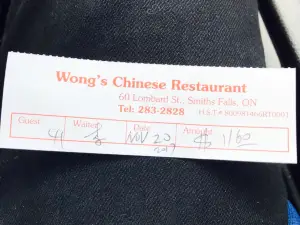 Wong's Chinese Buffet Restaurant