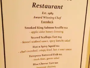Charlie's Art Deco Restaurant - Seafood & Steak - Napier