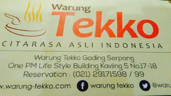 Warung Tekko Gading Serpong