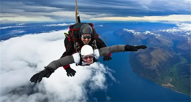 Skydiving in Yangjiang