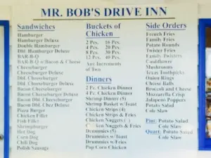 Mr. Bob's Drive in