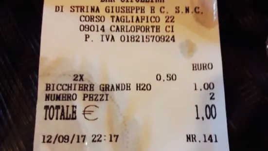 Bar Cipollina Di Strina Giuseppe & C.
