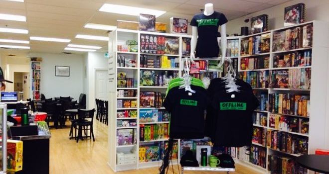 Offline Board Game Cafe