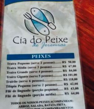 Cia Do Peixe Do Jeremias