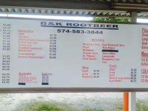 B&K Rootbeer