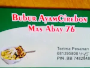 Bubur Ayam Cirebon Mas Abay 76