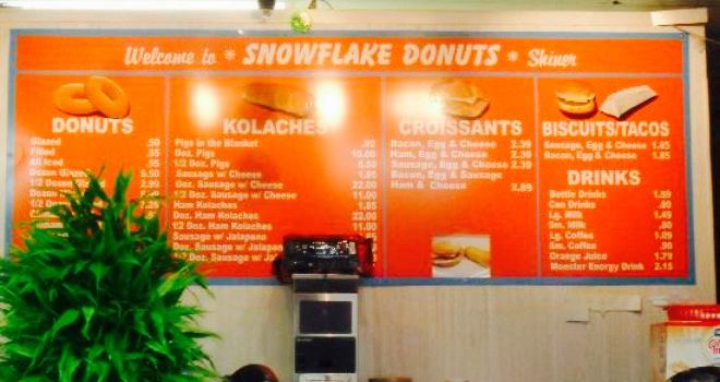 Snowflake Donuts