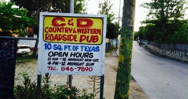 Country and Western Roadside Pub