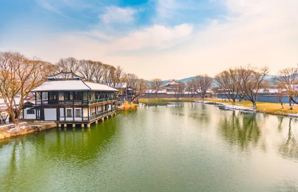 無錫三國城+水滸城+太湖黿頭渚風景區跟團純玩1日遊