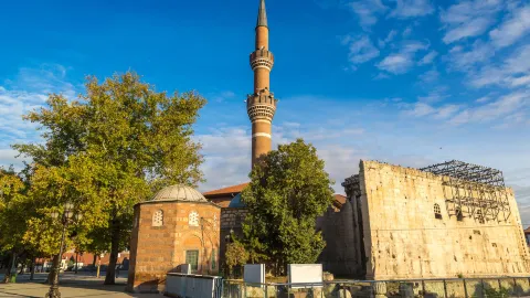 Haci Bayram Mosque attraction in Ankara