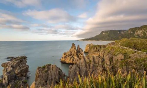 Pancake Rocks and Blowholes Walk