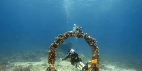 坎昆水下博物館