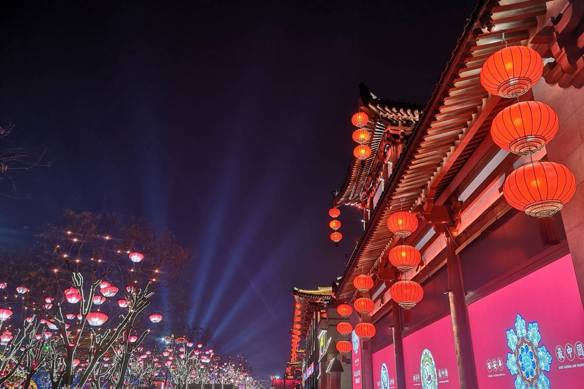 大唐不夜城の入場料なし