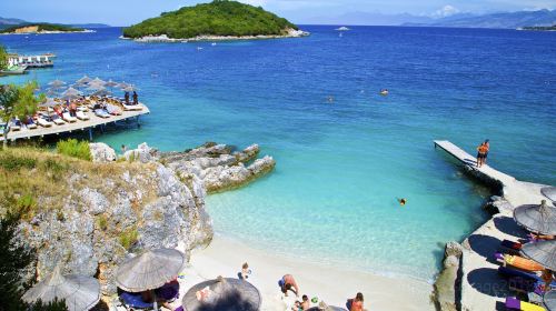 Ksamil beach