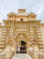 Mdina Main Gate - Baroque gateway