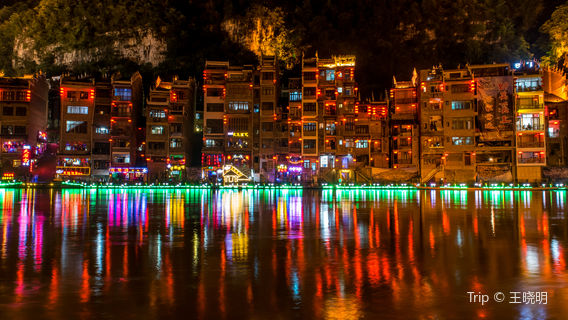 Water Cruise in Zhenyuan Old Town