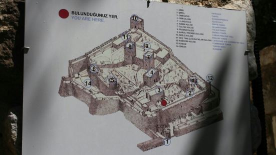 博德鲁姆城堡，是一座海边半岛修建的城堡，已经有近千年的历史，