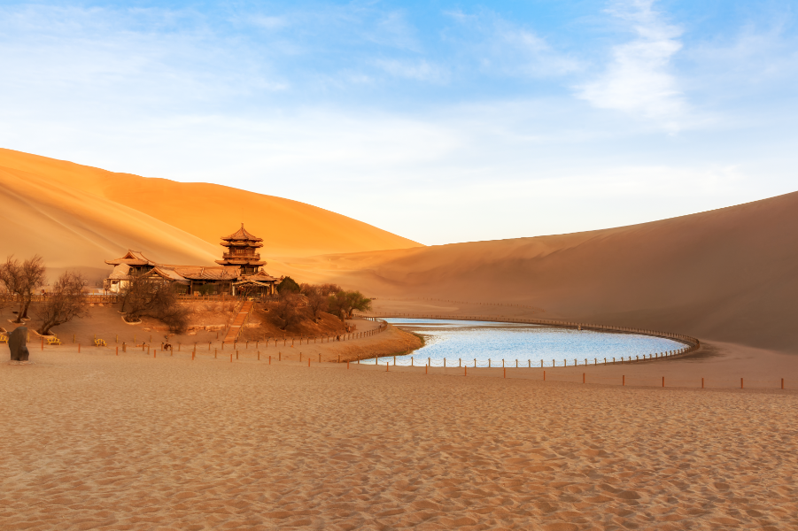敦煌一日遊 | 鳴沙山月牙泉