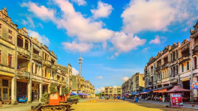 Lawatan sehari ke Bandar Lama Jiangmen Chikan, Menara Selatan Chikan, Rumah Besar Meijia dan Kampung Fuyue @ Pakej persendirian