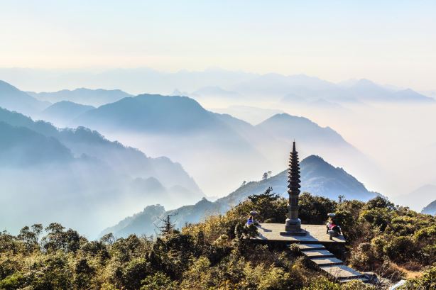 Tiantai Mountain of Mangshan