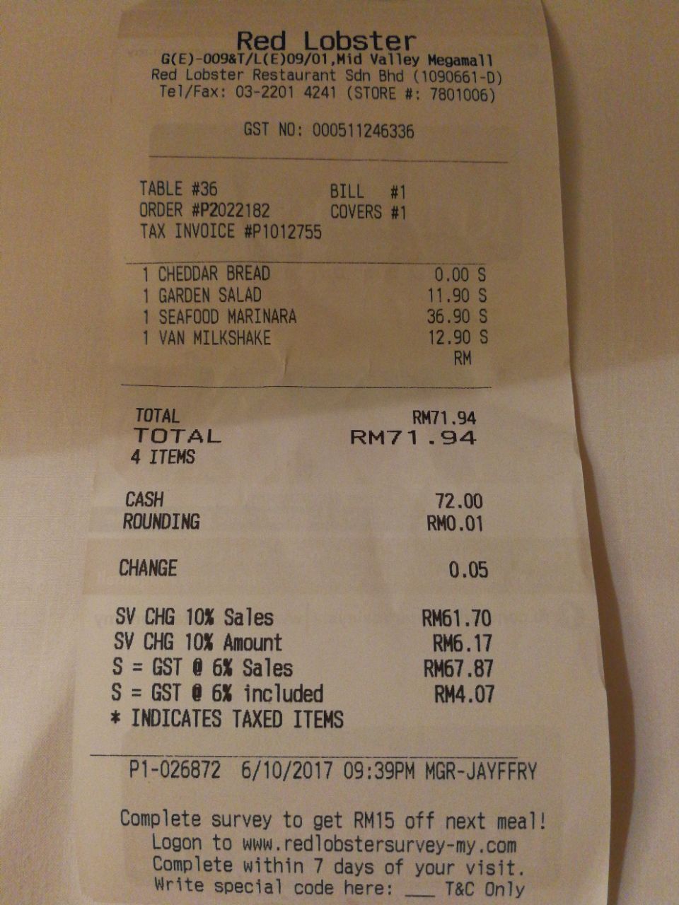 Red Lobster Reviews Food Drinks In Kuala Lumpur Trip Com