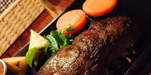 Log House Restaurant Alaska