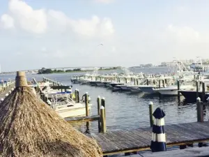 Pleasure Island Tiki Bar at Sportsman Marina