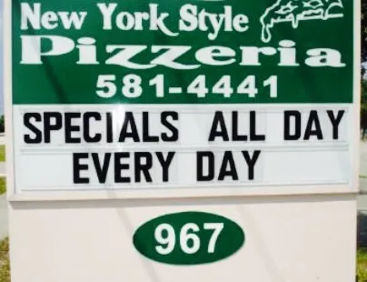 TJ's New York Style Pizzeria