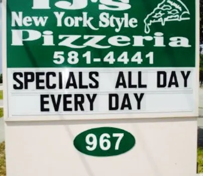 TJ's New York Style Pizzeria