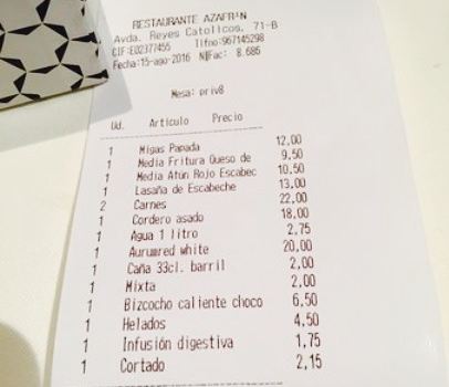 Azafrán