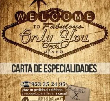 Only You Cafe Bar 50's Diner