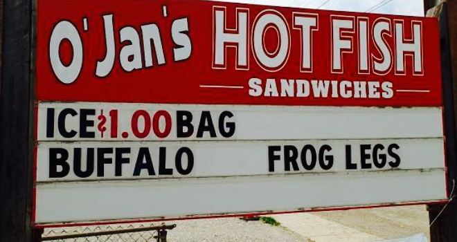 O'Jans Fish Stand