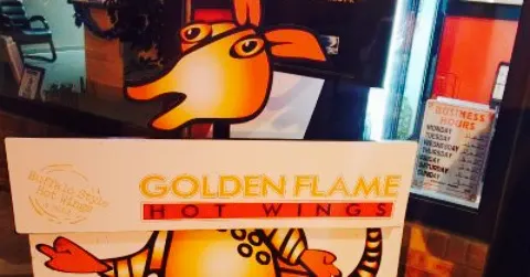 Golden Flame Hot Wings in ออโรรา