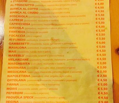 MORIS PIZZA E PANUOZZO
